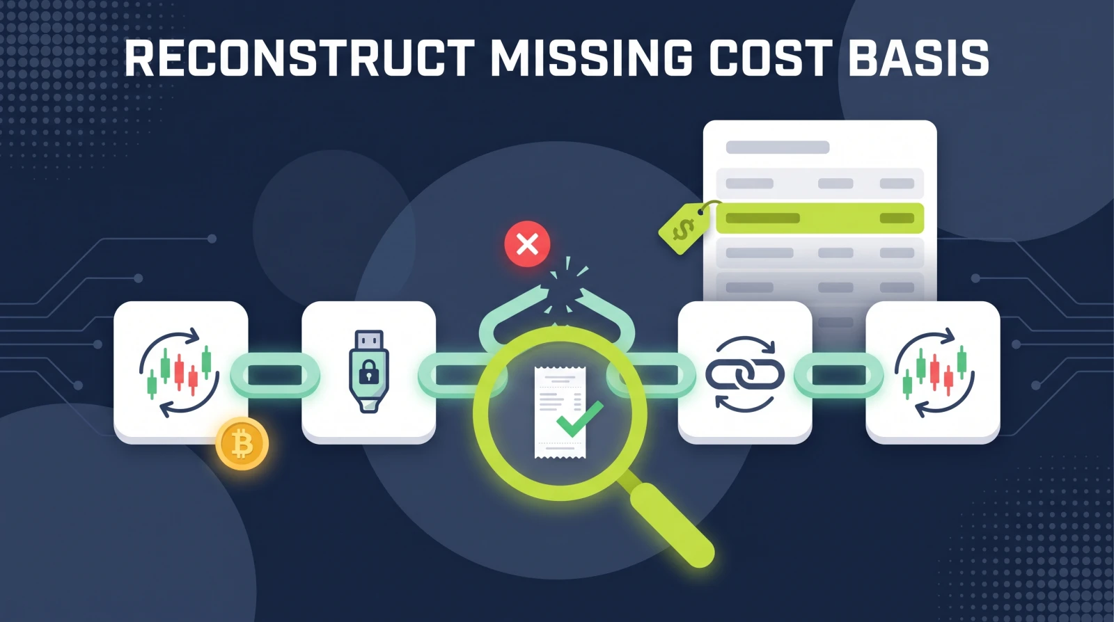 Count On Sheep | Reconstructing missing crypto cost basis