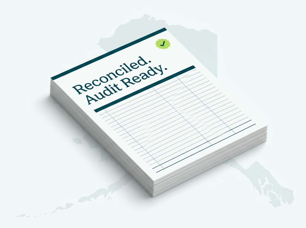 Alaska crypto tax service specialist audit-ready report illustration