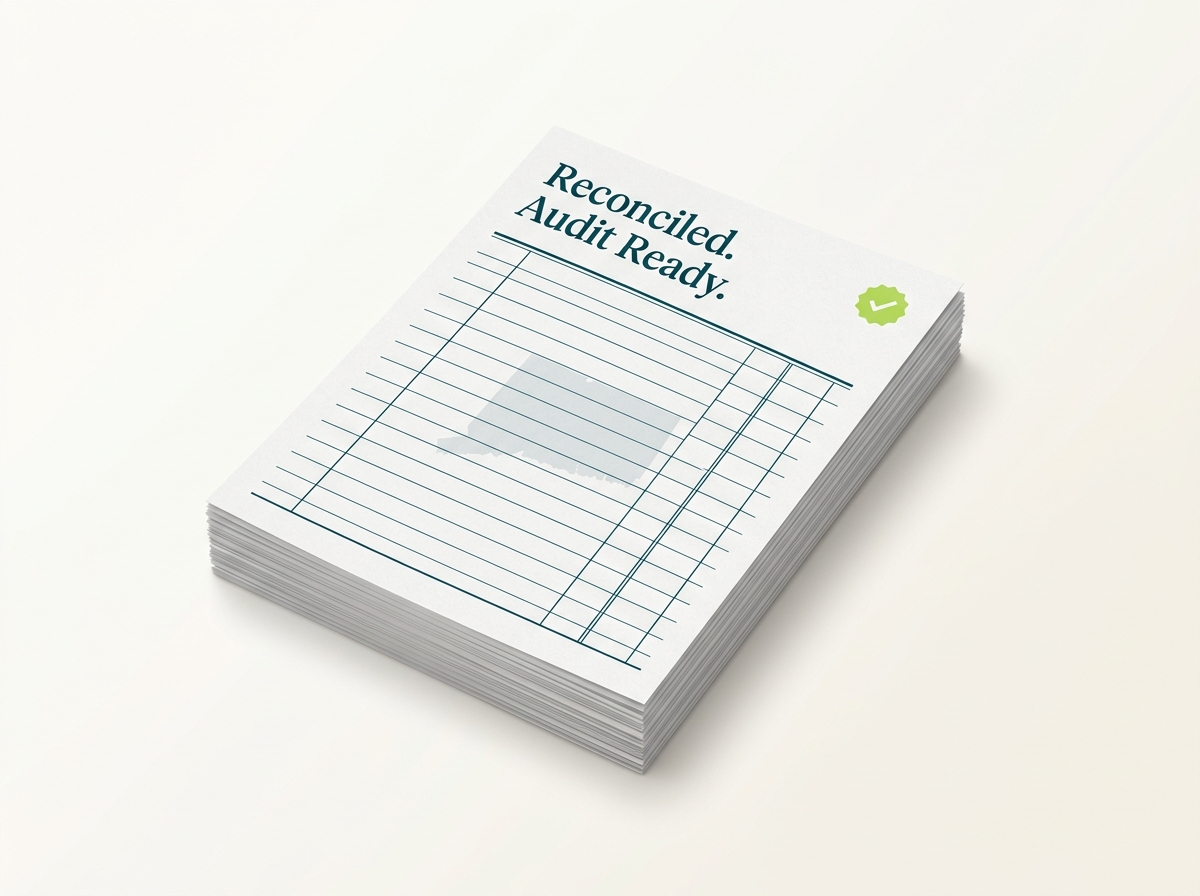 Connecticut crypto tax service specialist audit-ready report illustration
