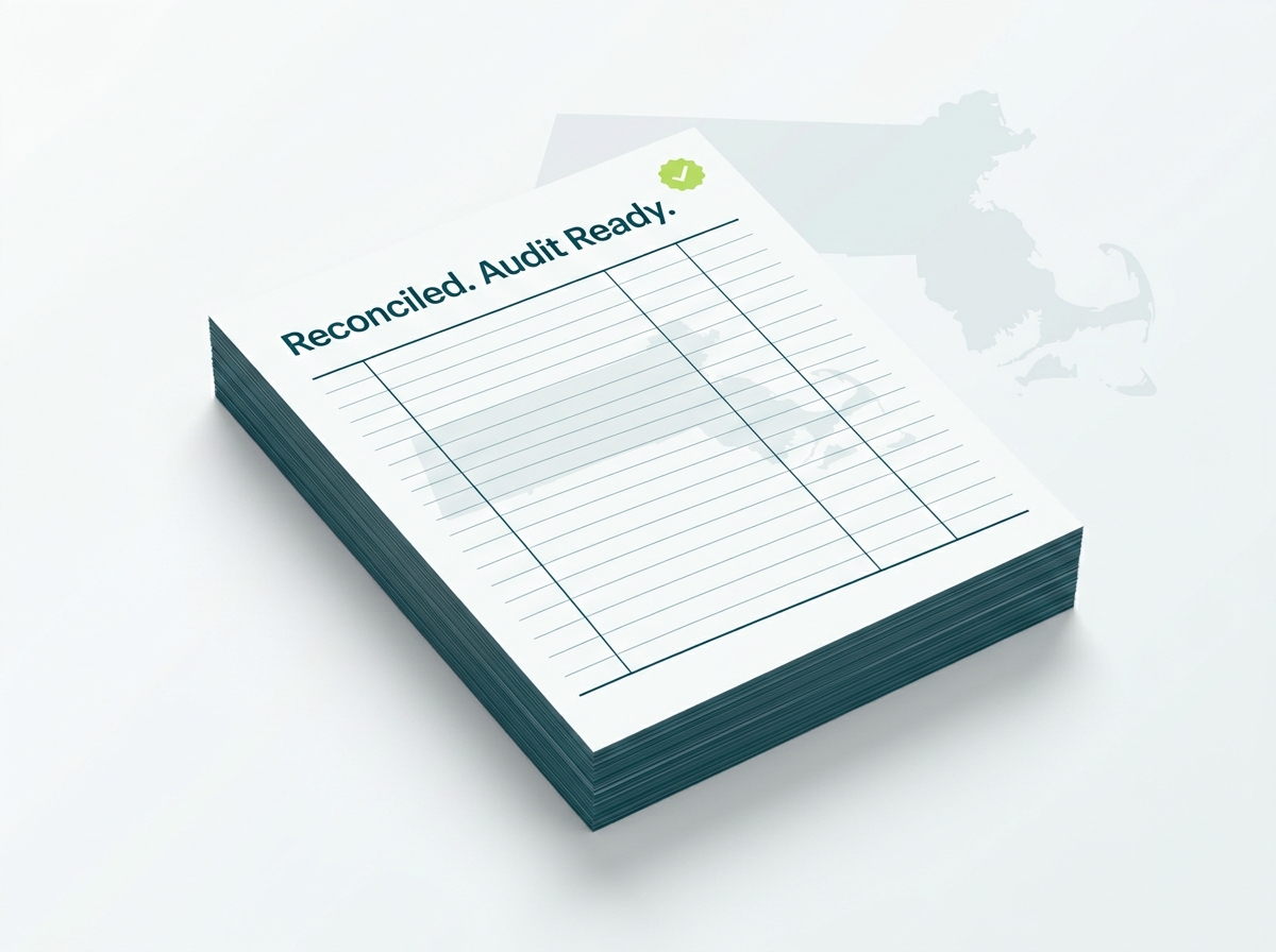 Massachusetts crypto tax service specialist audit-ready report illustration