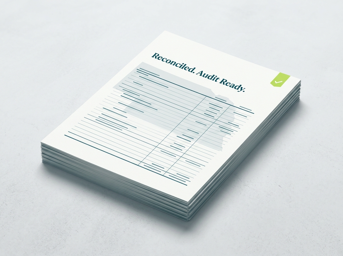 Nebraska crypto tax service specialist audit-ready report illustration