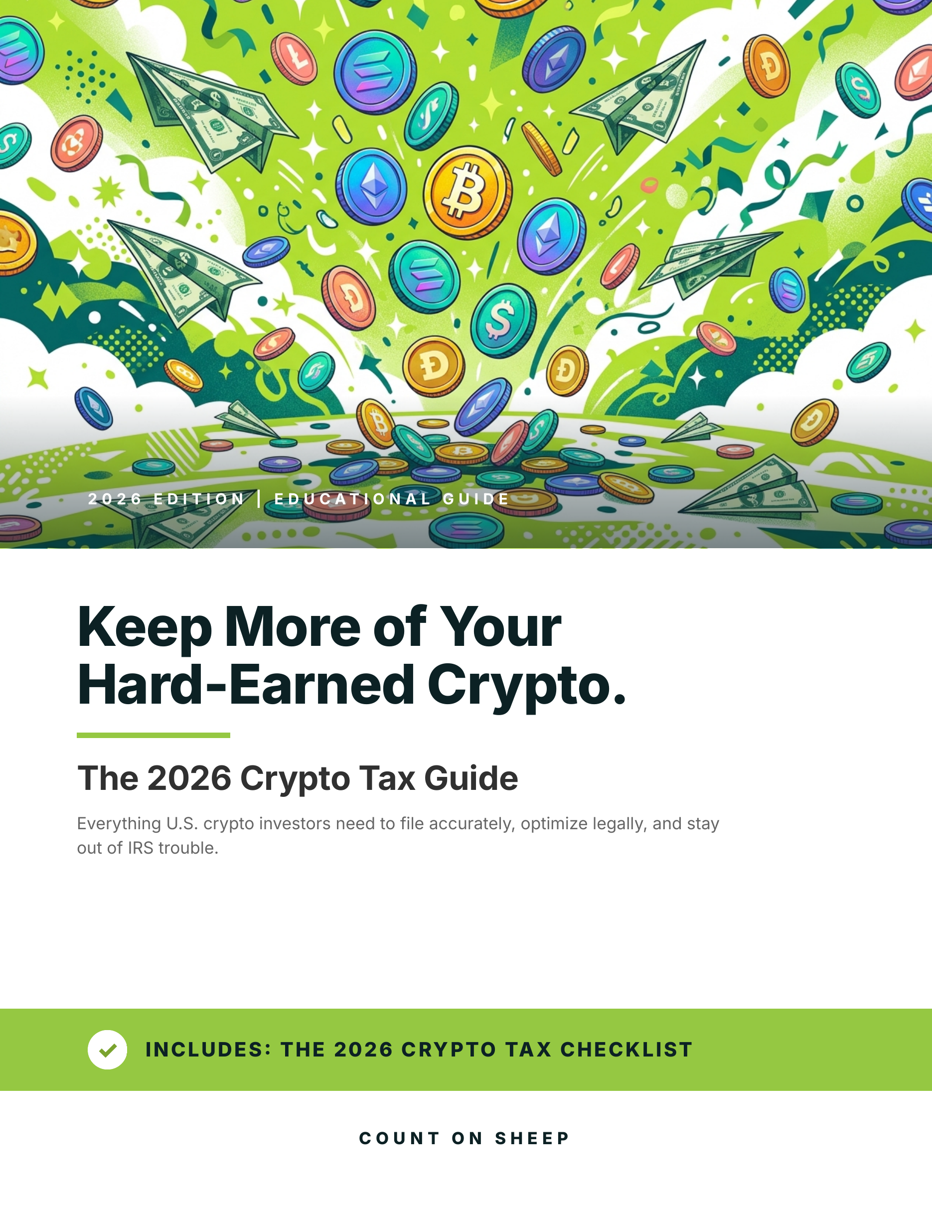 The 2026 Crypto Tax Guide cover