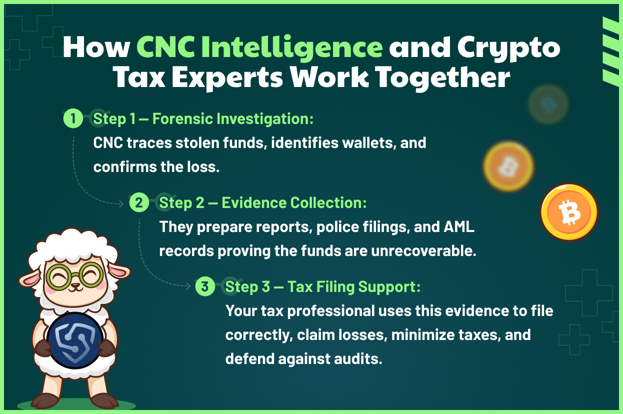 How Crypto Scam Victims Can Stay Tax Compliant