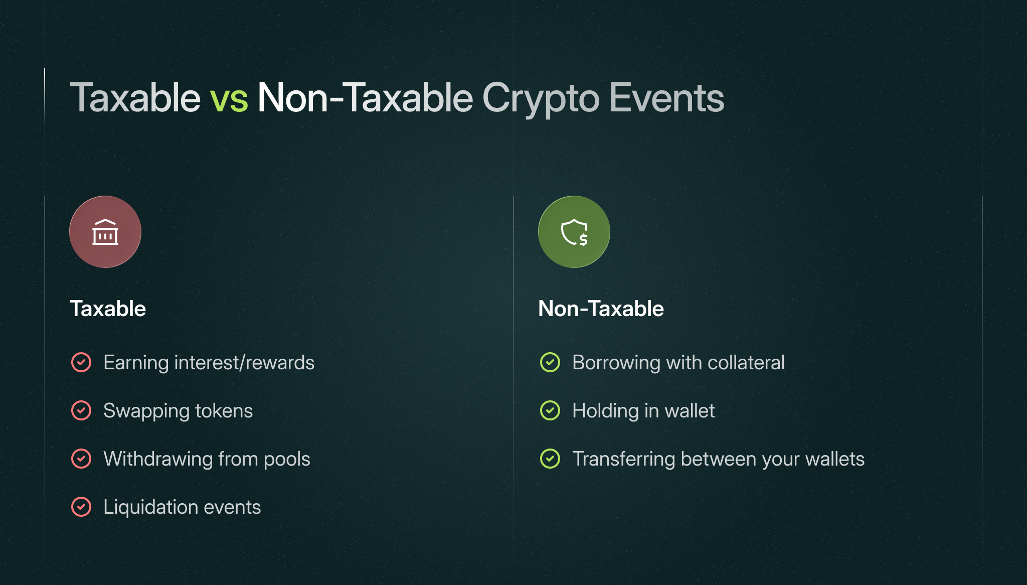 is defi lending taxable?
