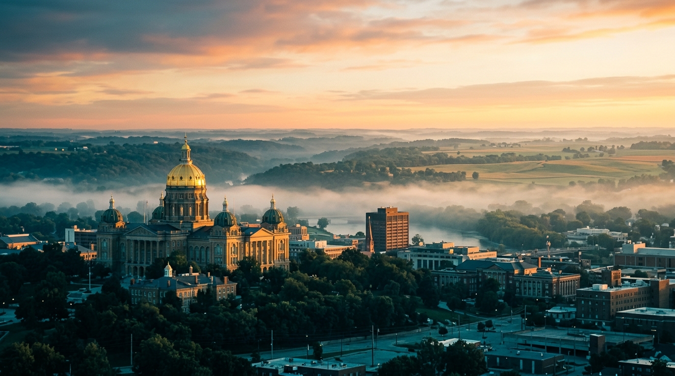 Iowa crypto tax professional hero image